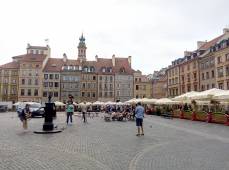 Рыночная площадь в Варшаве. © by columbista.com. Дата: 11.08.2019