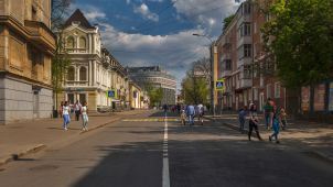 Улица Минина. © Алексей Трефилов @ wikimedia.org / CC BY-SA 4.0.