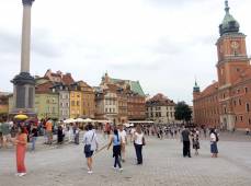 Замковая площадь в Варшаве. © by columbista.com. Дата: 11.08.2019