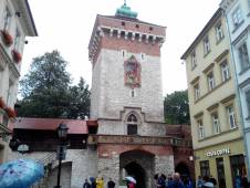 Городские ворота Кракова. © by columbista.com. Дата: 11.11.2017