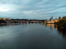 Река Влтава. © by columbista.com. Дата: 05.06.2017