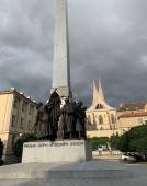 Памятник "Прага своим победоносным сыновьям". © by columbista.com. Дата: 25.06.2022