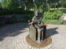 Памятник Астрид Линдгрен. © by columbista.com. Дата: 21.06.2019