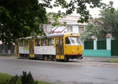 Трамвайная линия Владикавказа. © МаратС @ wikimedia.org / CC BY-SA 3.0.
