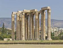Храм Зевса Олимпийского. © A.Savin, Wikimedia Commons.