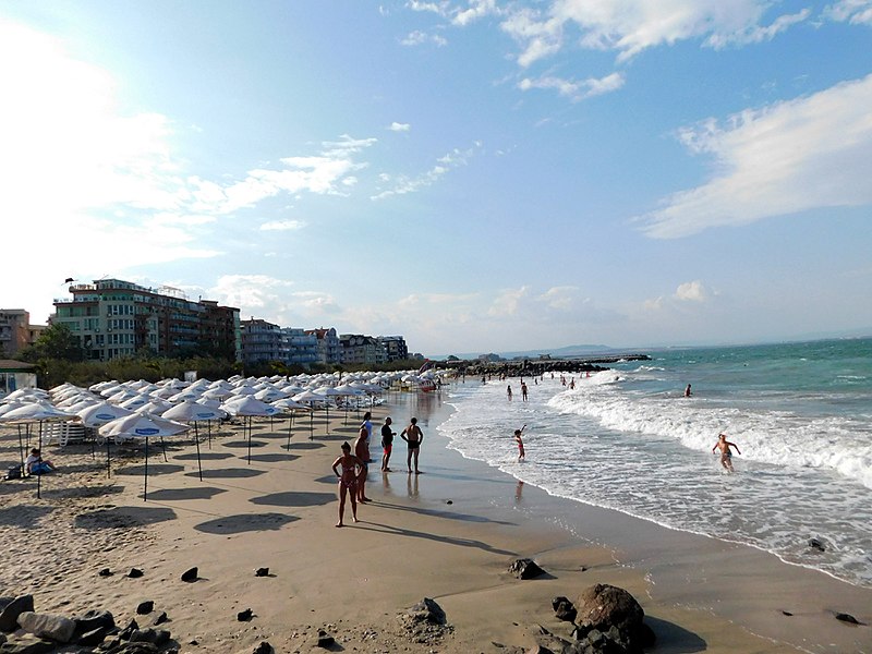 Pomorie beach