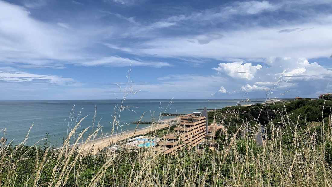 Anglet city beach