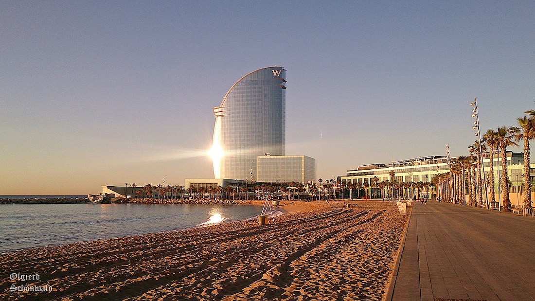 La Barceloneta beach